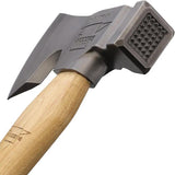 Hardcore Hammers Camp Companion Axe CMPC-N-N - Versatile Camp Axe With Hammer End And American Hickory Handle by Hardcore Hammers