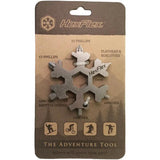 HexFlex Adventure Tool Metric SS23M - Stonewashed Snowflake Unibody Stainless Multitool With 15 Tools by HexFlex