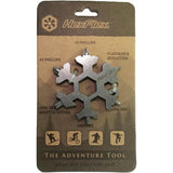 HexFlex Adventure Tool Standard SS23S - Snowflake Unibody Design With 15 Tools Including Hex Drivers And Wrenches by HexFlex