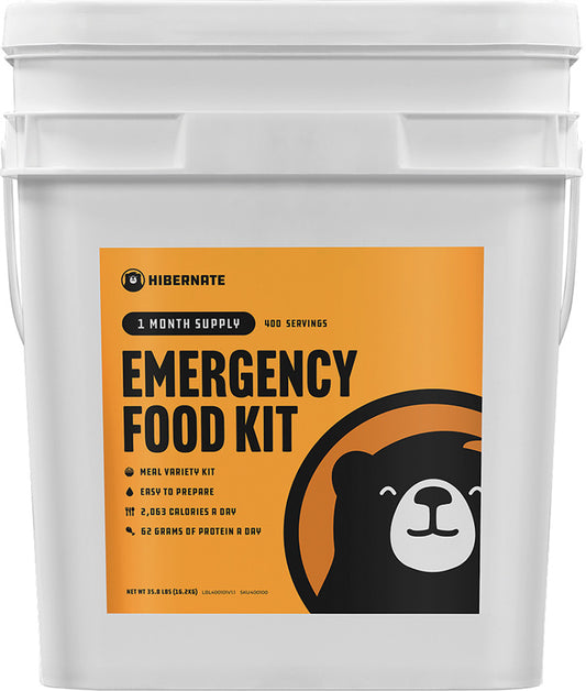 Hibernate Emergency Food Kit 1 Month 400100