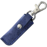 Higonokami SK Folder Brass Handle EDC Knife With Blue Leather Sheath For Collectors by Higonokami