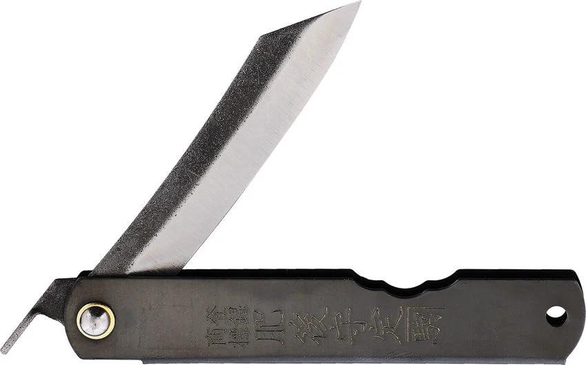 Higonokami No 4 Folder Black NO. 4 (BLACK) by Higonokami