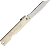 Higonokami No 4 Silver Folder NO. 4 (SILVER) by Higonokami