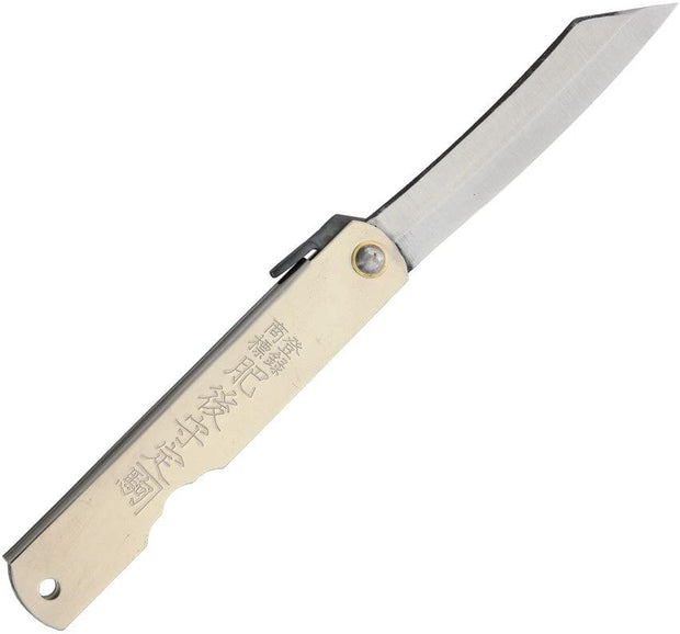 Higonokami No 4 Silver Folder NO. 4 (SILVER) by Higonokami