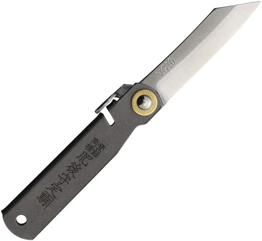 Higonokami Raccoon Folder LE B131 Limited Edition Knife VG10 Blade Stonewash Titanium Handle Collectors by Higonokami
