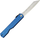 Higonokami Mizushibuki Splash Folder Blue UK028 (BLUE) by Higonokami