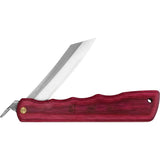 Higonokami Woody VG10 Folder Knife Premium Red Wood Handle For EDC Enthusiasts Compact 4.25in Closed Design by Higonokami