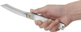 Higonokami VG10 Extra Large Folding Knife For Enthusiasts With Extended Tang And Satin 3.75in Blade by Higonokami