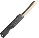 Higonokami No 3 Blue Paper Steel Folding Knife With Iron Handle For Collectors And EDC Enthusiasts by Higonokami