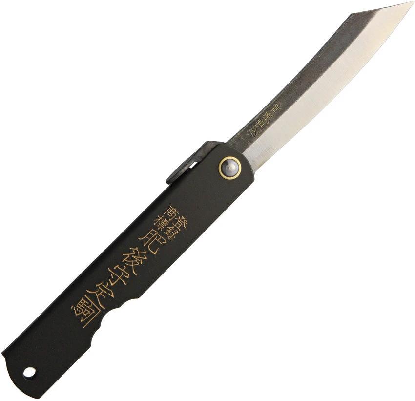 Higonokami Blue Paper Steel Black BL088 by Higonokami