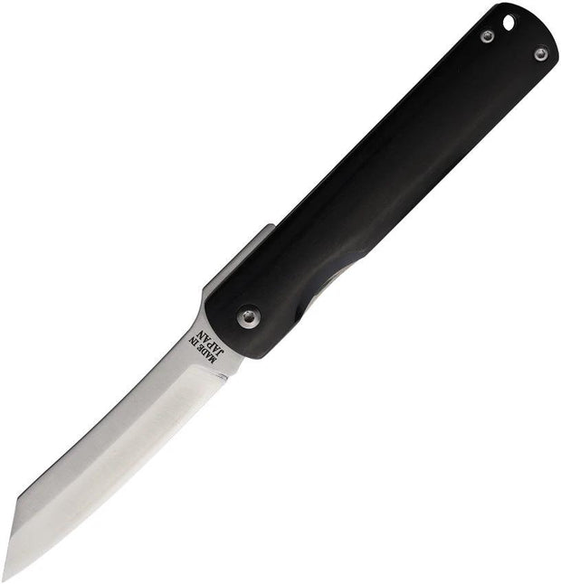 Higonokami Linerlock Black Pakkawood BL165 by Higonokami