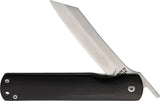 Higonokami Linerlock Knife Black Premium Pakkawood Extended Tang 3 Inch VG10 Blade for EDC Enthusiasts by Higonokami