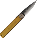 Higonokami VG10 Outdoor Folding Knife BL164 With Brass Handle Lanyard Hole Extended Tang for Campers by Higonokami