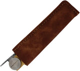 Higonokami VG10 Outdoor Folding Knife BL164 With Brass Handle Lanyard Hole Extended Tang for Campers by Higonokami