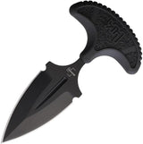 Heckler & Koch FX02 Push Dagger 06HK001 Tactical D2 Tool Steel Blade Black FRN Handle Neck Sheath by Heckler & Koch