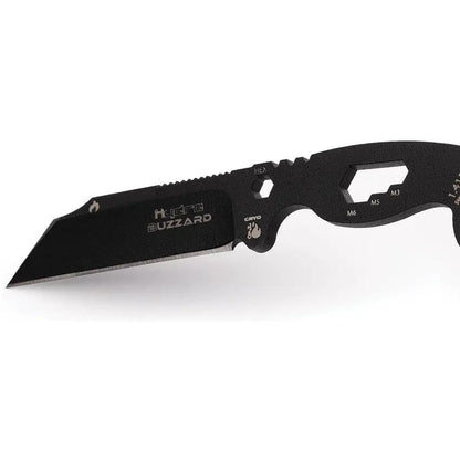 Hydra Knives Buzzard Neck Knife Vulture HK-01-BLACK-SBR by Hydra Knives