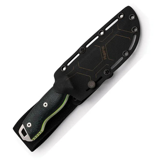 Hydra Knives Openfield Fixed Blade HK-02 - 5 Inch Niolox Tool Steel Blade With Jute Micarta Handle And Full Tang by Hydra Knives