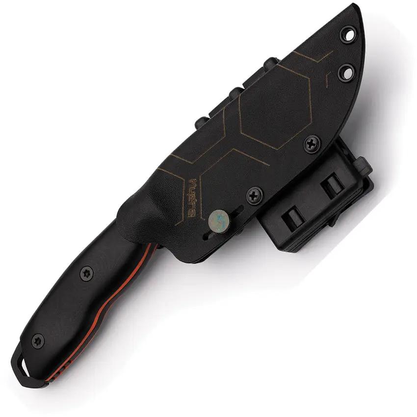 Hydra Knives Esus Fixed Blade HK-03 - Full Tang Niolox Tool Steel Blade With Glass Breaker Pommel by Hydra Knives