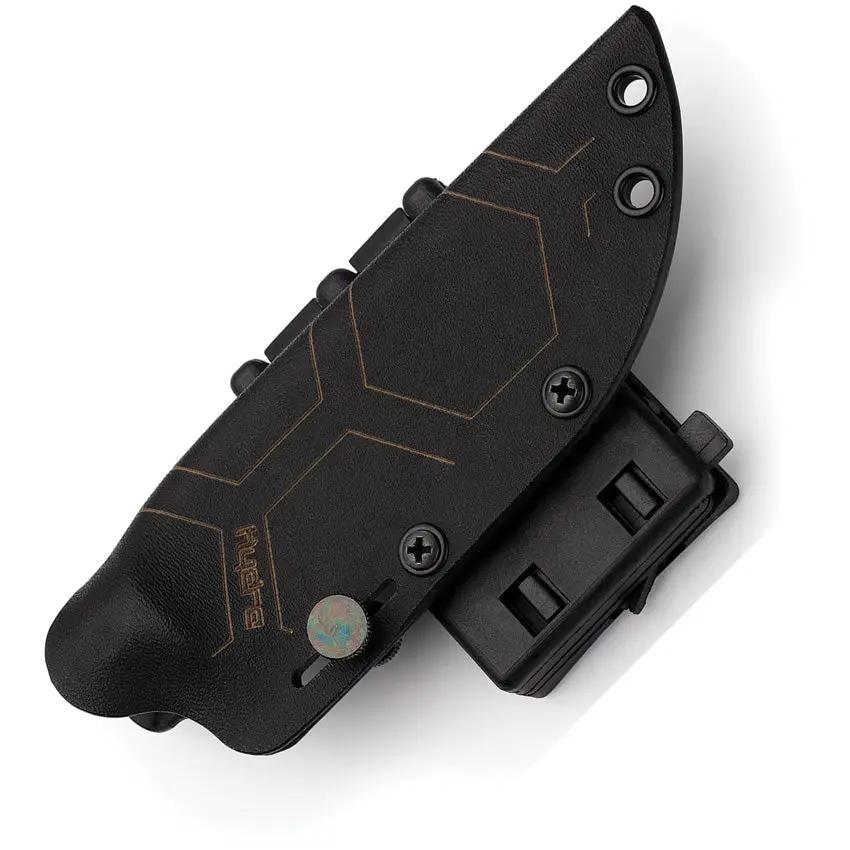 Hydra Knives Esus Fixed Blade HK-03 - Full Tang Niolox Tool Steel Blade With Glass Breaker Pommel by Hydra Knives