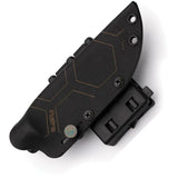 Hydra Knives Esus Fixed Blade HK-03 - Full Tang Niolox Tool Steel Blade With Glass Breaker Pommel by Hydra Knives