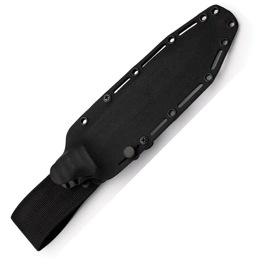 Hydra Knives Stygian Fixed Blade HK-04 - 7-Inch Bohler N690 Blade, Full Tang, G10 Handle, Glass Breaker Pommel by Hydra Knives
