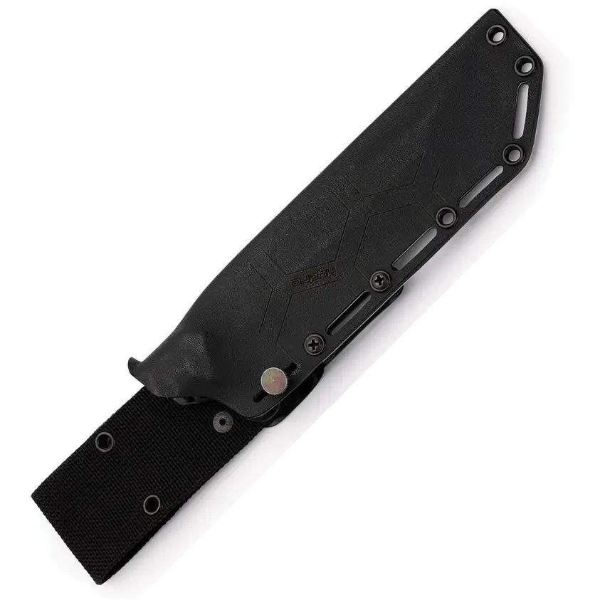 Hydra Knives Gekido Fixed Blade HK-09 - Sleipner Tool Steel Tanto Full Tang Glass Breaker Pommel by Hydra Knives