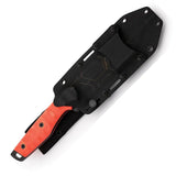 Hydra Knives Final Call III Fixed Blade HK-13 - Premium Black Powder Coated Sleipner Steel Blade with Micarta Handle by Hydra Knives