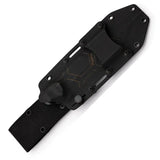 Hydra Knives Final Call III Fixed Blade HK-13 - Premium Black Powder Coated Sleipner Steel Blade with Micarta Handle by Hydra Knives
