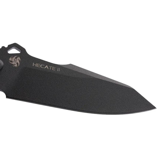 Hydra Knives Hecate II Fixed Blade Black HK-15-BL by Hydra Knives