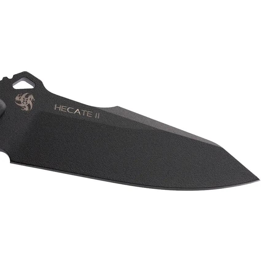 Hydra Knives Hecate II Fixed Blade Black HK-15-BL by Hydra Knives