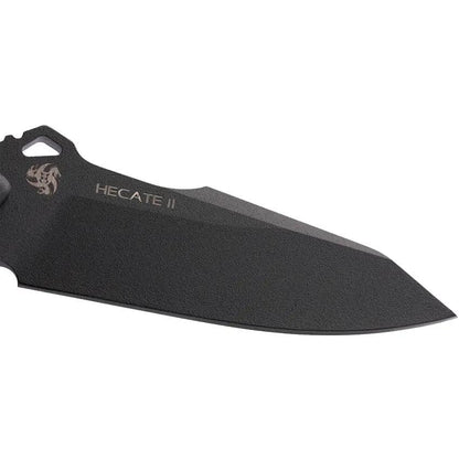 Hydra Knives Hecate II Fixed Blade Black HK-15-BL by Hydra Knives