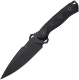 Hydra Knives Phobos Fixed Blade Black HK-16-BL by Hydra Knives