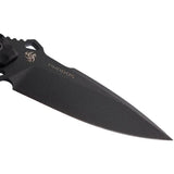 Hydra Knives Phobos Fixed Blade Black HK-16-BL by Hydra Knives