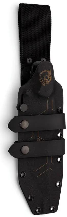 Hydra Knives Legio IX Fixed Blade - Blue G10 Handle Sleipner Steel Clip Point Blade by Hydra Knives