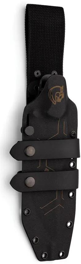 Hydra Knives Legio IX Fixed Blade Green - Sleipner Steel Clip Point Full Tang G10 Handle Scout Carry System by Hydra Knives