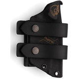Hydra Knives Alano Fixed Blade - Green G10 Handle, Full Tang, Sleipner Tool Steel Clip Point by Hydra Knives