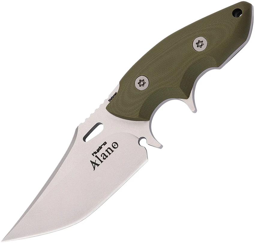 Hydra Knives Alano Fixed Blade Green HK-18-SA-GREEN by Hydra Knives