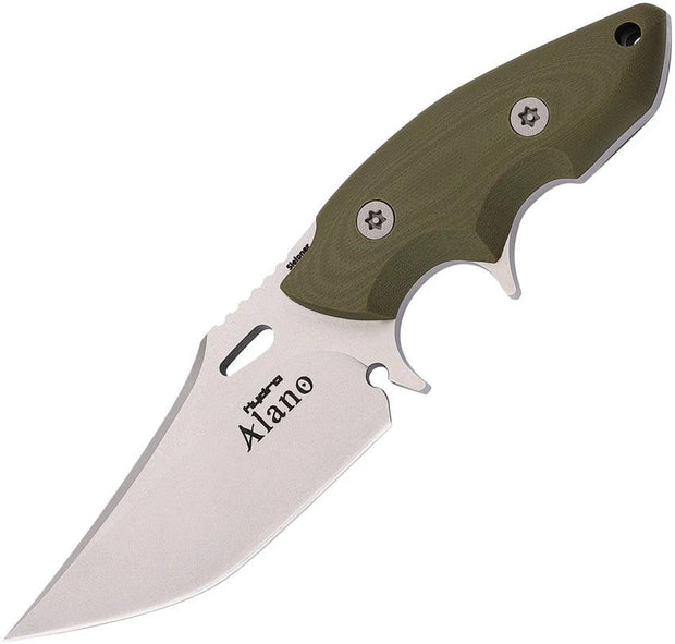 Hydra Knives Alano Fixed Blade Green HK-18-SA-GREEN by Hydra Knives