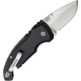 Hogue Auto A01 Microswitch Button Knife For EDC Enthusiasts Automatic Opening 4 Inch Closed CPM154 Drop Point by Hogue