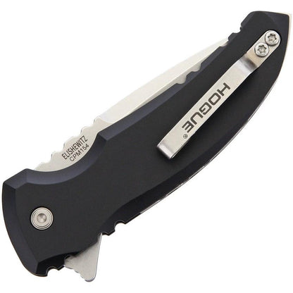 Hogue X1 Micro Button Lock Knife 4 Inch Closed Premium CPM 154 Drop Point Aluminum Handle For EDC by Hogue