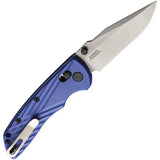 Hogue Deka ABLE Lock Knife Blue CPM MagnaCut Clip Point 3.25in Blade, 4.25in Closed, EDC Ready by Hogue