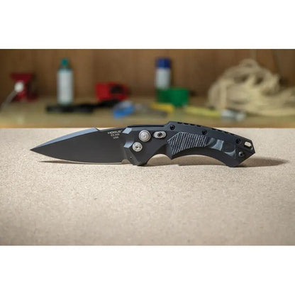Hogue Auto Ex A05 Automatic Knife Button Lock for Tactical EDC Enthusiasts 154CM Spear Point Cerakote Blade by Hogue