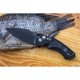 Hogue Auto Ex A05 Automatic Knife Button Lock for Tactical EDC Enthusiasts 154CM Spear Point Cerakote Blade by Hogue