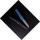 Hogue Auto Counterstrike OTF Knife Premium Auto Opening 3.38 Inch CPM 20CV Tanto Blue Lava G10 Handle EDC Tactical by Hogue