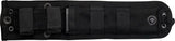 Hogue Tactical Fixed Blade Knife 35179 A2 Tool Steel GunKote G10 Handle Dual Lanyard Holes For Tactical Pros Drop Point by Hogue
