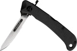 Hogue Expel Scalpel Lockback Knife For EDC Enthusiasts Premium Black G10 Handle With Replaceable Carbon Steel Blades by Hogue