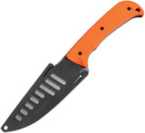 Hogue Extrak XL Fixed Blade Knife Orange G10 Handle CPM MagnaCut Full Tang with ULTICLIP Sheath for Outdoorsmen by Hogue