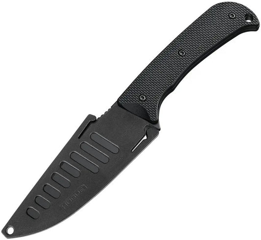 Hogue Extrak XL Fixed Blade Knife CPM M4 Stainless Cerakote Black Finish G10 Durable Full Tang For Outdoor Survivalists by Hogue