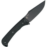Hogue Extrak Fixed Blade Knife CPM M4 With Cerakote Black Blade For Outdoor Survival Enthusiasts by Hogue
