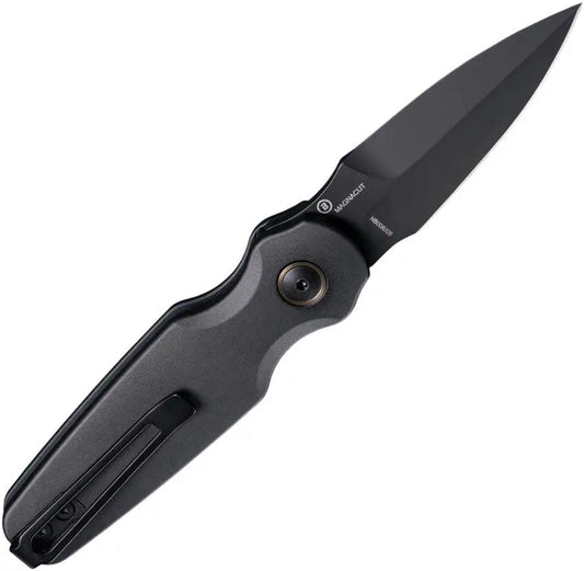 Hogue Auto Ballista II Button Lock Folding Knife 2.63in Premium MagnaCut Blade for EDC by Hogue